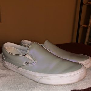 Holographic Slip-on Vans